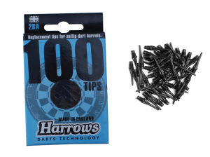 RZUTKI TIPY 100 GROTÓW HARROWS SOFTIP 2BA CZARNE