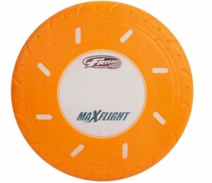 FRISBEE Wham-O MAX FLIGHT 160 g świecący pomarańcz