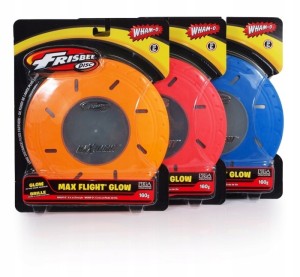FRISBEE Wham-O MAX FLIGHT 160 g świecący kolory