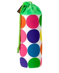 Pokrowiec na bidon butelkę MICRO Neon Dots kropki