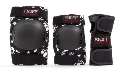 ENU590 Enuff Skateboards Skulls Junior Ramp Pad Set Main.jpg