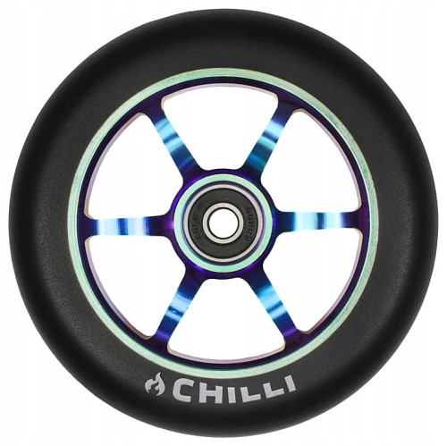 Kolko-do-hulajnogi-Chilli-120-mm-BLACK-NEOCHROME 2.jpg