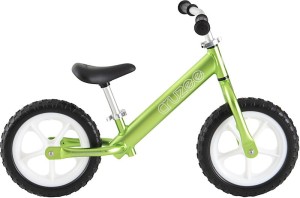 Cruzee Rowerek biegowy ZIELONY białe koła 1,9kg