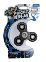 Fidget Spinner Ninja Czarny Metalowy