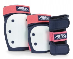 REKD Ochraniacze Heavy Duty Triple Pad Set r. S  Róż 