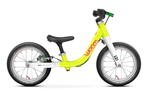 Rowerek biegowy WOOM  GO 1 neon lime/limitowana edycja