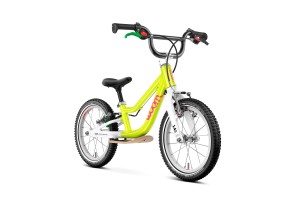 Rower dziecięcy Rowerek biegowy Woom GO 1 Plus neon lime/limitowana edycja