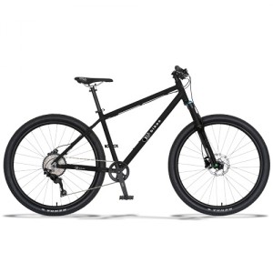 Lekki rower młodzieżowy dla dziecka KUbikes 27,5L MTB Disc Czarny 